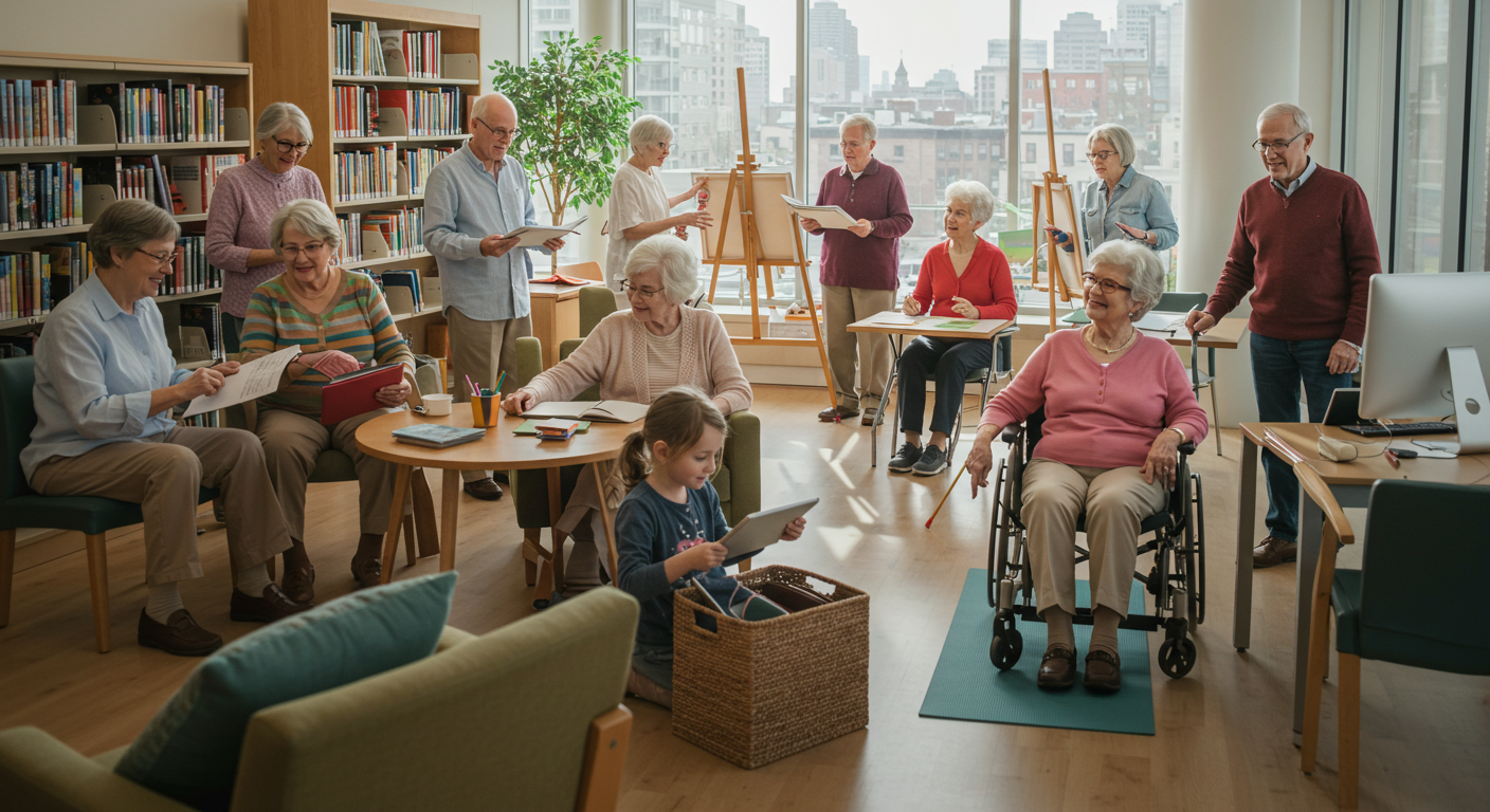 Seniors in Montreal