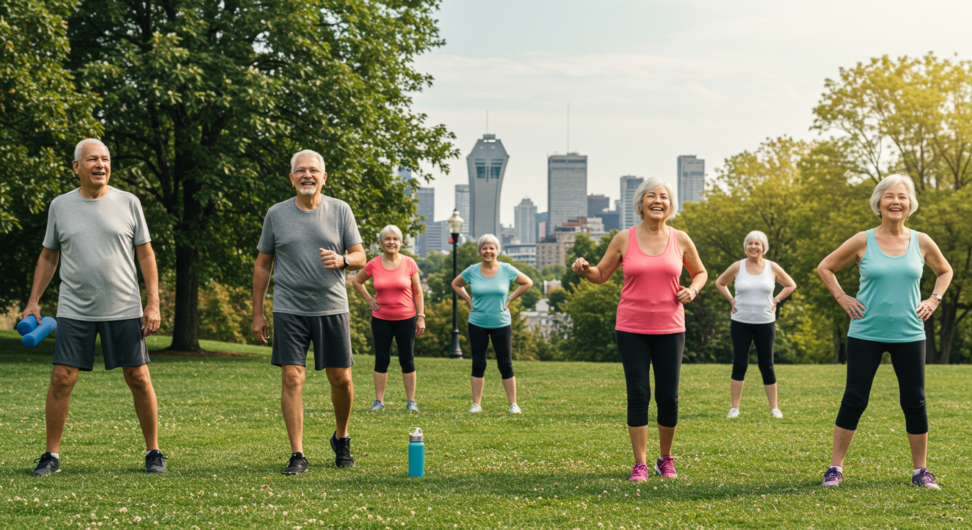 Retirees in Montreal
